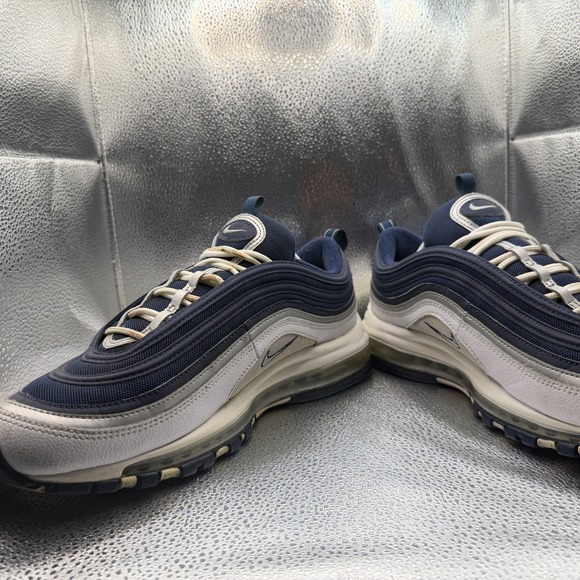 Size 11 Nike Air Max 97 Navy Blue White Gray Mens Dallas Cowboy Shoes DH0612-400 main image 8
